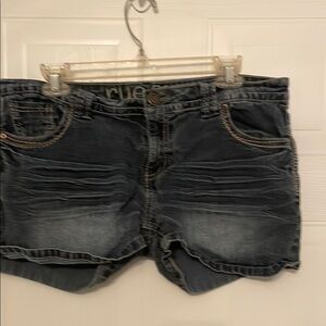 Rue21 Women's Black Denim Shorts